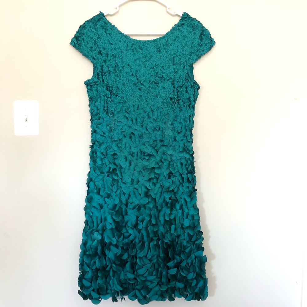 sequined evening formal